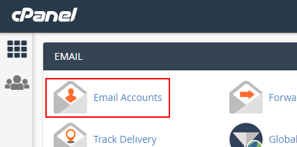 Manage cPanel emails